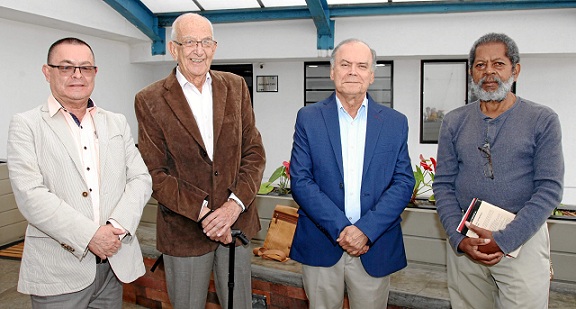 Ángel María Ocampo Cardona, José Jaramillo Mejía, Albeiro Valencia Llano, y Darío Valencia.