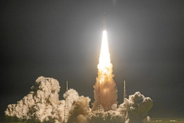 Foto | EFE  | LA PATRIA El cohete SLS ha costado a la NASA unos 4.000 millones de dólares.