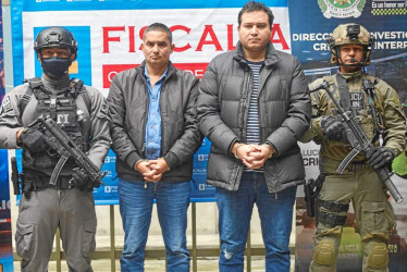 Foto | EFE | LA PATRIA  Andrés Felipe y Ramón Emilio Pérez Hoyos contrataron a los autores materiales del asesinato.