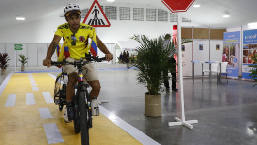 Manizales ya anda por el mundo sobre dos ruedas en el Foro Mundial de la Bicicleta