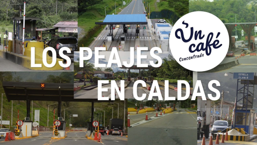Un Café concentrado como los peajes en las vías de Caldas