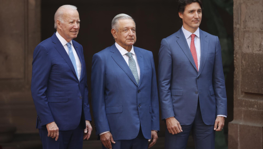 Biden, Trudeau y López Obrador arrancan cumbre trilateral en México