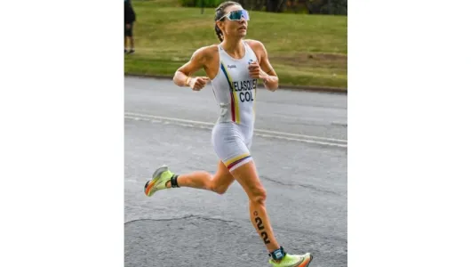 María Carolina Velásquez lidera el equipo caldense de triatlón para los Juegos Nacionales