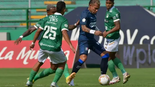 El Once Caldas mejora futbolísticamente y empata con el Cali en Palmaseca