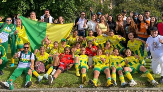 Caldas le ganó a Cundinamarca en su debut en el Nacional Sub-13 Femenino de Fútbol