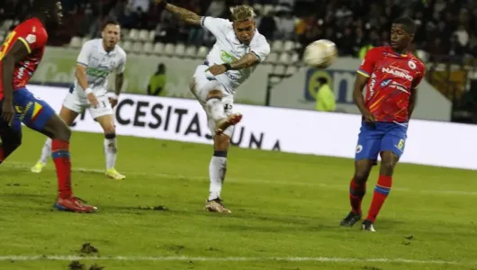 Derrota del Once Caldas 0-1 ante Deportivo Pasto en el debut de Pedro Sarmiento