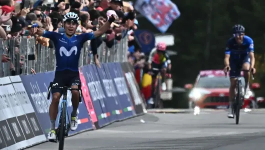 El boyacense Einer Rubio le da al Movistar la victoria en el Giro de Italia