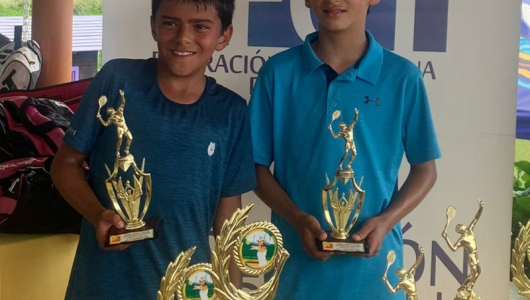 El caldense David Uribe logró dos oros en el Grado 3 de tenis de campo