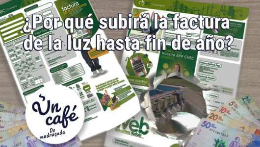 Aumentos en la tarifa de energía: para evitar más gastos preparamos Un Café de madrugada