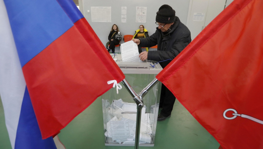 Vladímir Putin acusa a Ucrania de intentar frustrar su reelección como presidente de Rusia