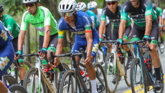 Vuelta a Antioquia: Yesid Pira, del equipo de Caldas, es séptimo a 14 segundos del líder