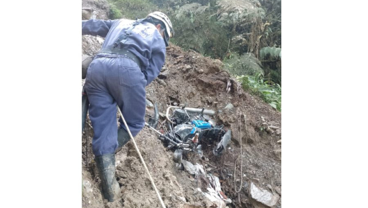 Hallan un cadáver en vía del norte de Caldas, sería por accidente de tránsito