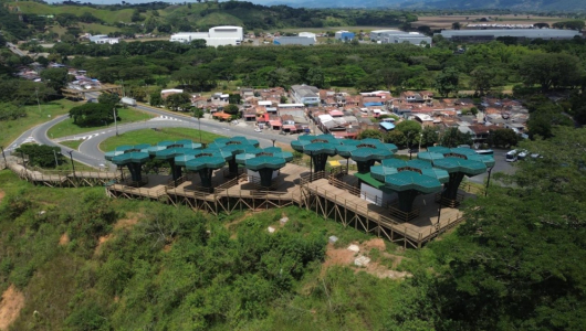 La Virginia (Risaralda) inaugura Parque Mirador Las Cometas