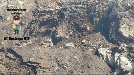Vía Las Margaritas - Llanadas (Manzanares), reabierta tras caída reciente de rocas