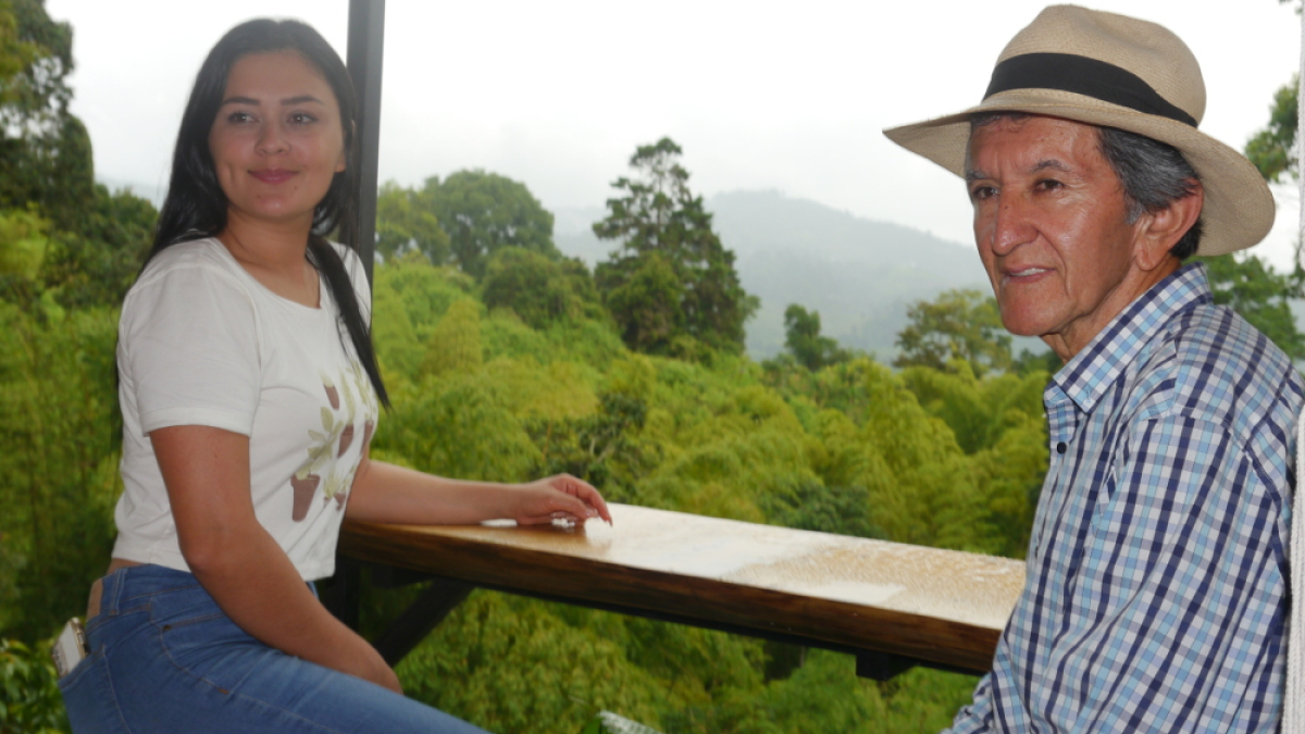 Glamping entre café