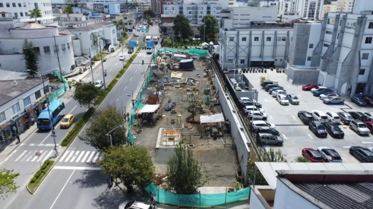 Las obras del Bulevar de la 48.