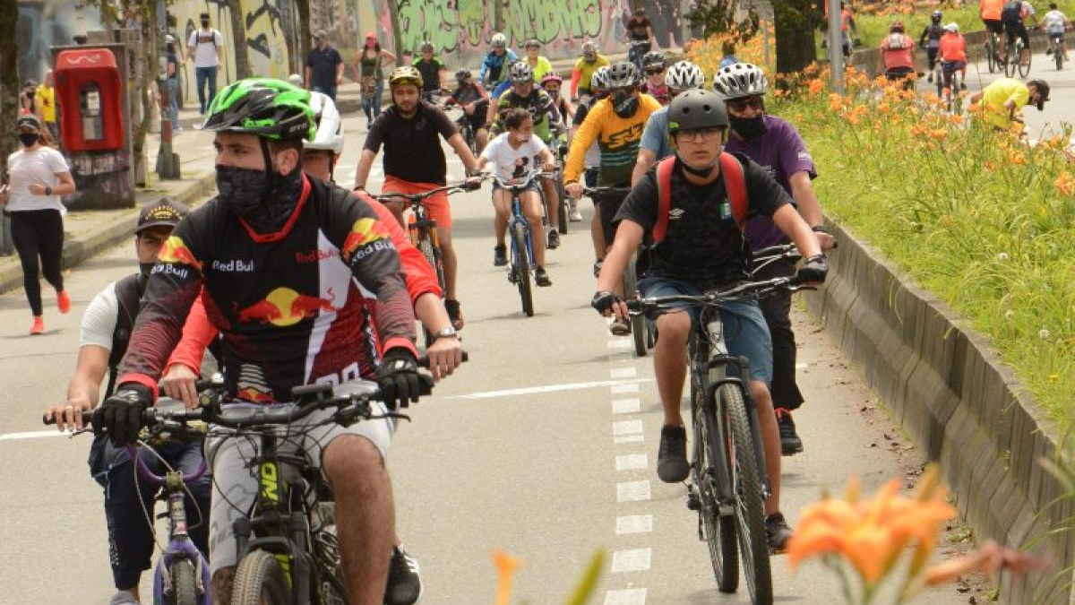 Ciclovía en Manizales