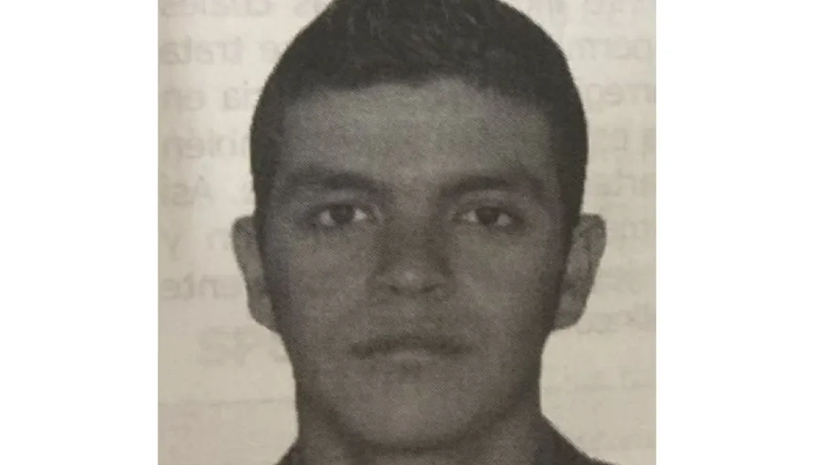 Josué David Aguirre Londoño, de 24 años, natural de Fresno.
