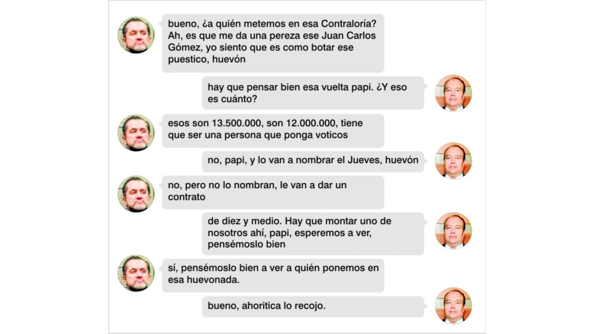 Diálogo entre Juan Carlos Martínez y Mario Castaño.