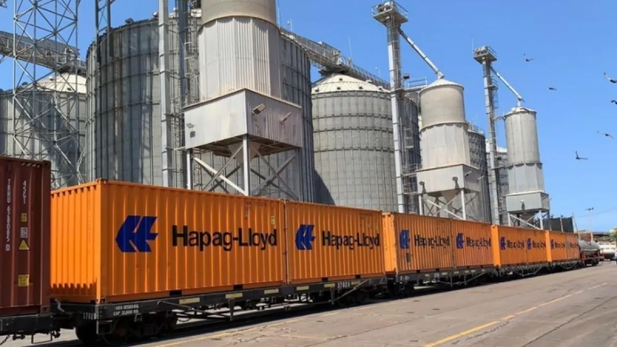 Los 2.200 sacos de café fueron transportados en tren al puerto de Santa Marta.