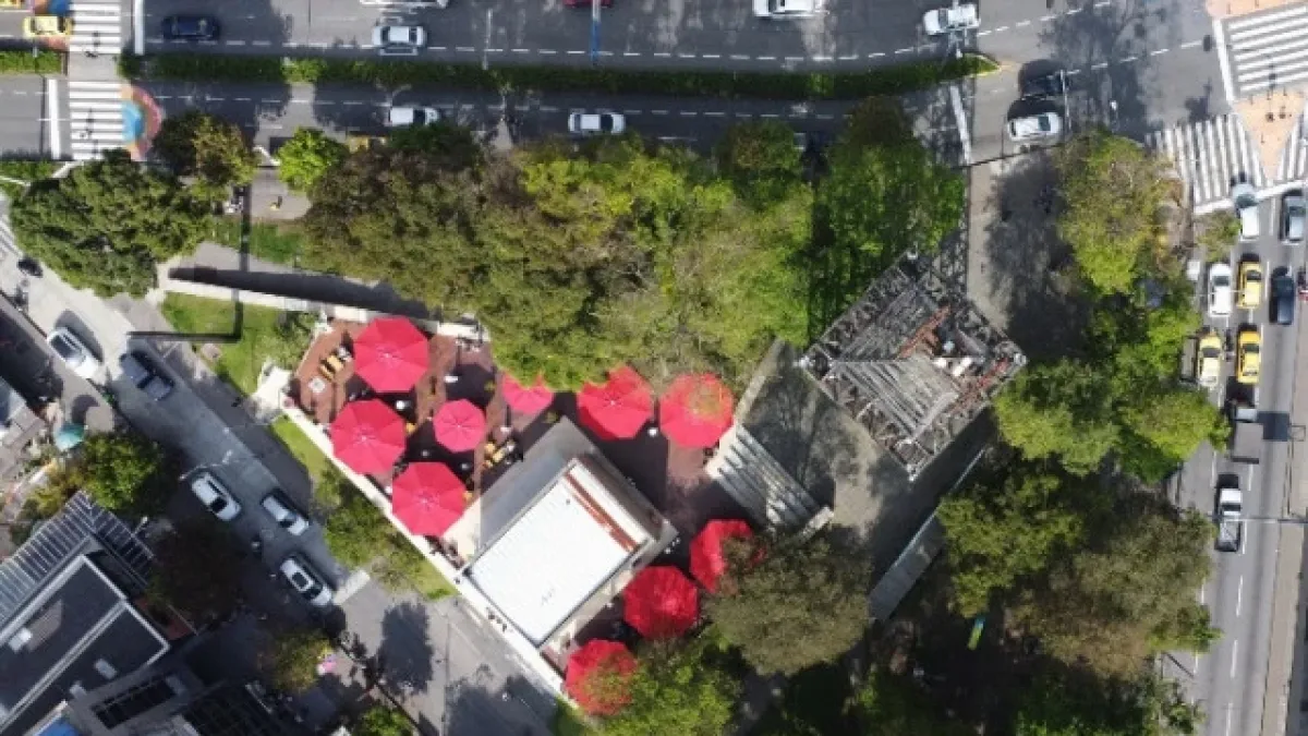 Parque Antonio Nariño, en el sector de El Cable en Manizales. 