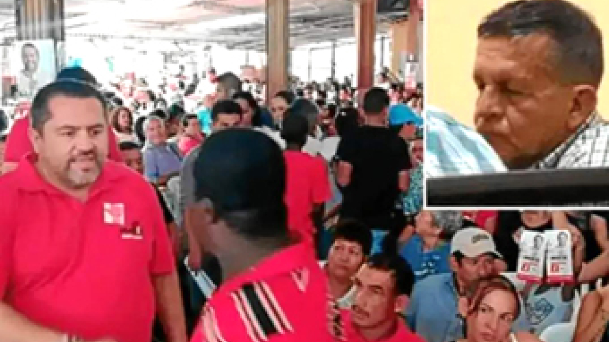 Foto | Cortesía | LA PATRIA José Máximo Salas Trujillo (derecha), el fotógrafo condenado por corrupción al sufragante en Ibagué. El caldense Mario Castaño fue absuelto.