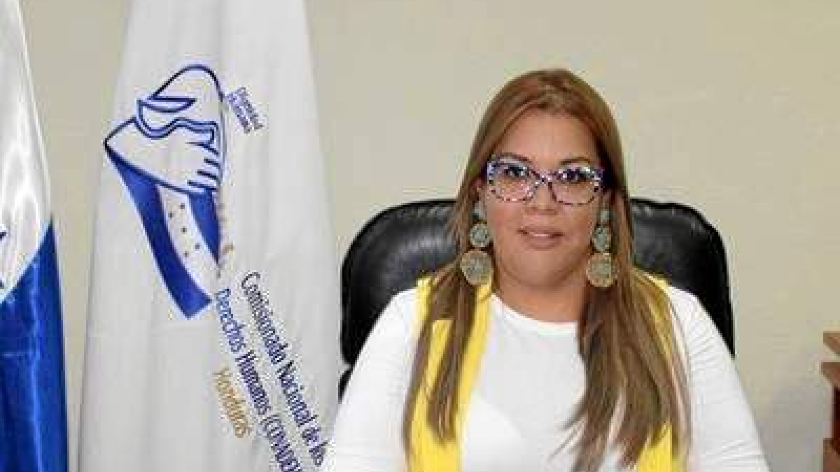 Foto | LA PATRIA ​​​​​​​Blanca Izaguirre, comisionada de Derechos Humanos en Honduras.
