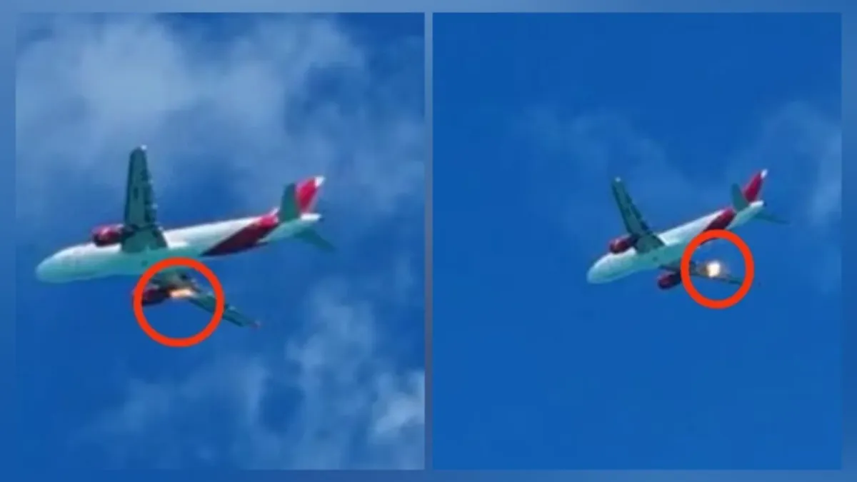 La aeronave, un avión Airbus A320, llevaba 184 pasajeros a bordo 