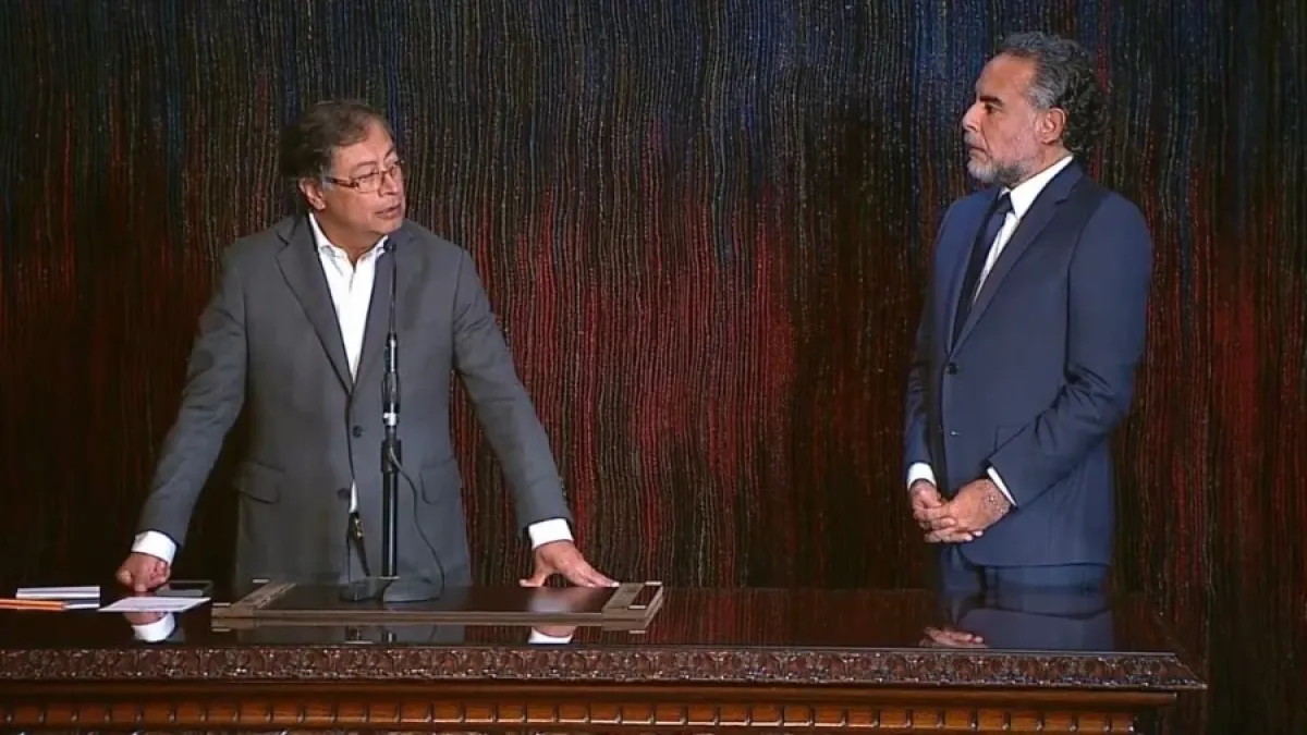 Gustavo Petro y Armando Benedetti.
