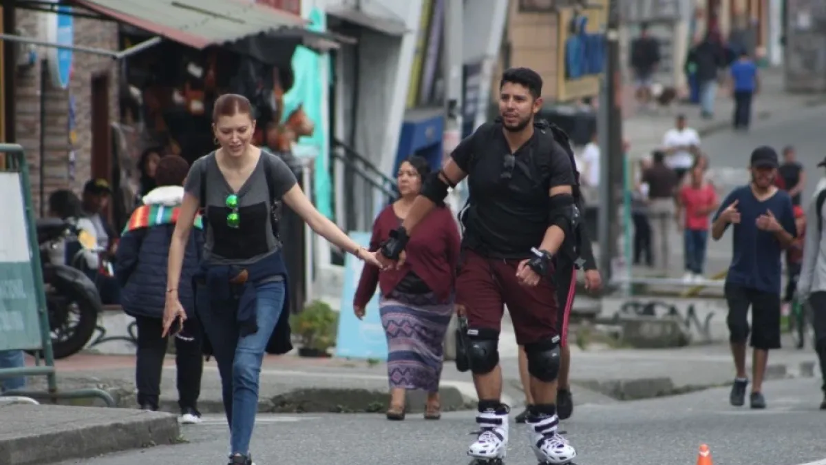 Ciclovía en Manizales