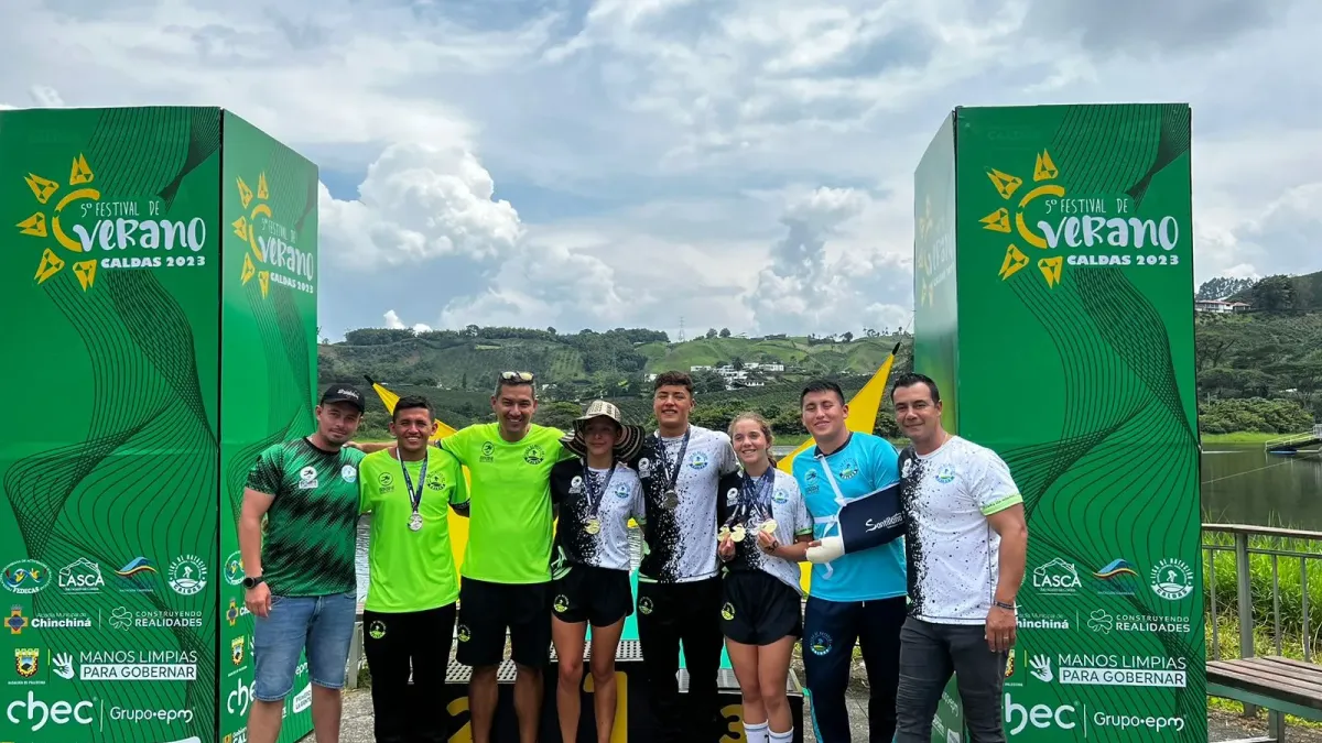 Conozca los resultados del II Interclubes de natación aguas abiertas en Chinchiná
