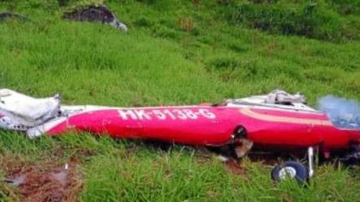 Foto | Aerocivil | LA PATRIA  El Cessna T210N se accidentó en inmediaciones de la localidad de San Luis de Gaceno, en Boyacá.