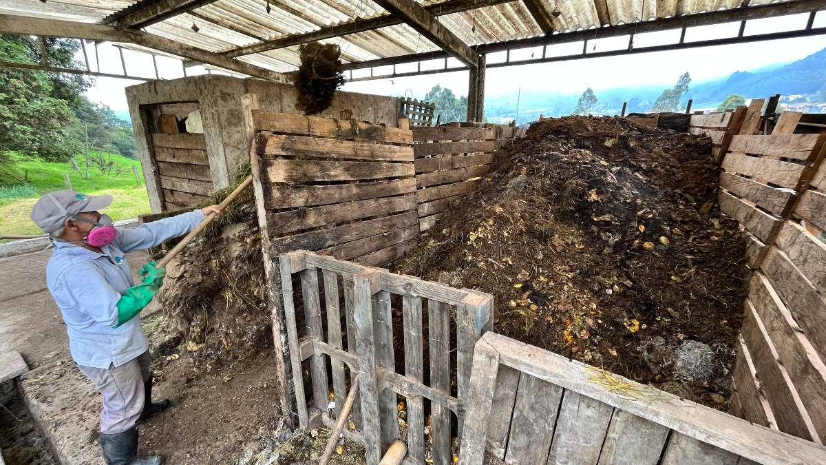 Foto | Luis Trejos | LA PATRIA  Así luce la unidad de compostaje del Centro de Desarrollo Tecnológico Planta de Bioprocesos y Agroindustria de la Universidad de Caldas.