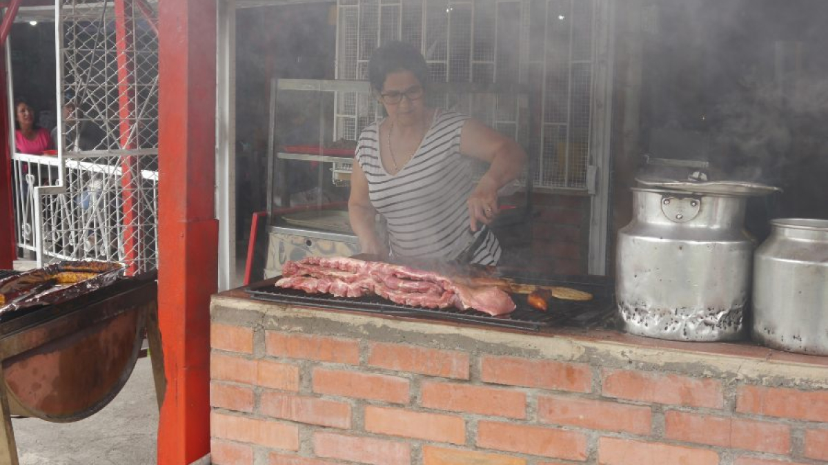 Comerciantes vereda Gallinazo