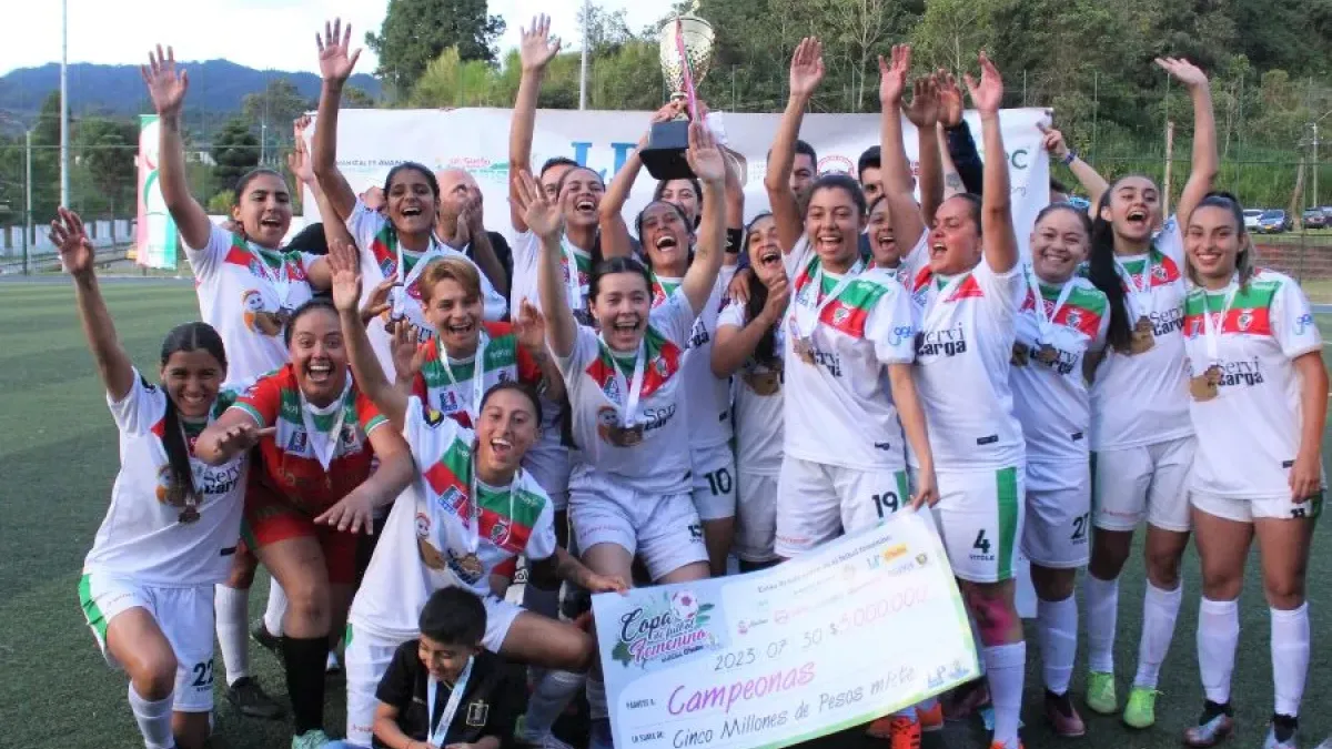 Once Caldas MFC, campeonas de la Copa La Patria Q'Hubo Femenina