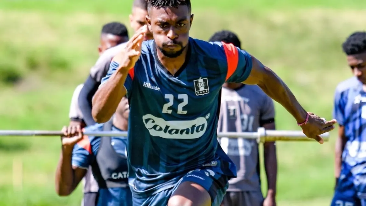 El lateral derecho Juan David Cuesta llegó como contratación al Once Caldas para este semestre. 