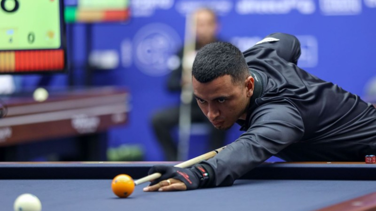 El tacador Huberney Cataño regresó de la Copa Mundo de Portugal siendo el vigesimoséptimo mejor jugador de billar en el planeta.