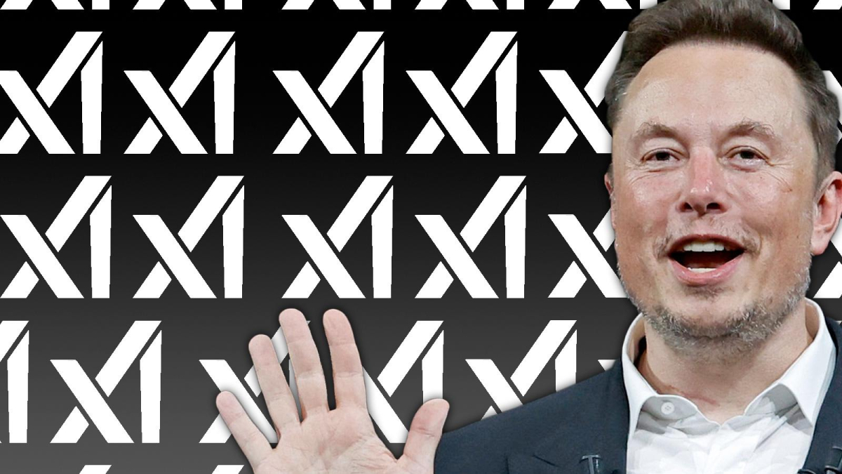 Este es el logo de la nueva aplicación xAI, propiedad del magnate Elon Musk.