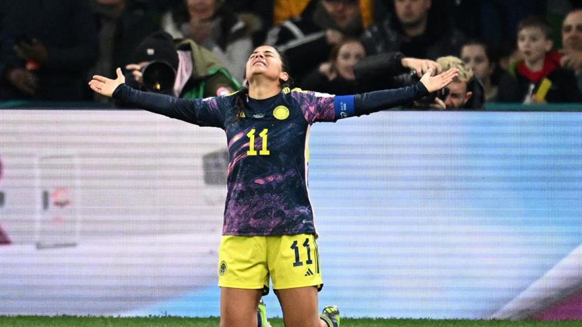 Catalina Usme, autora del gol.