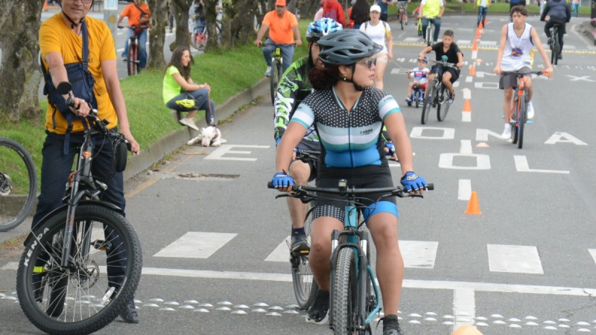 Ciclovía en Manizales
