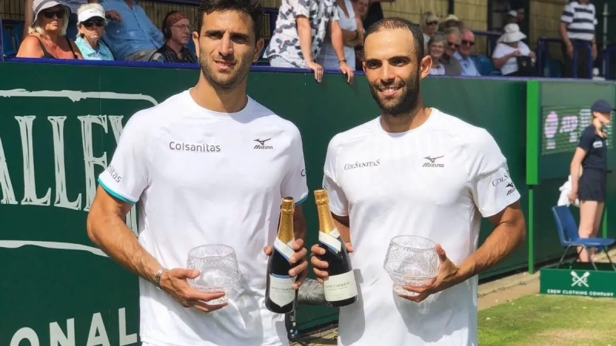Robert Farah y Juan Sebastián Cabal, figuras del tenis colombiano.