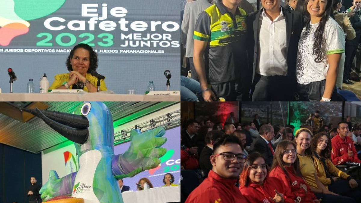 Los XXII Juegos Deportivos Nacionales y VI Paranacionales fueron ratificados y presentados ayer en Bogotá para el Eje Cafetero. Trochi, la mascota de las justas, abrió la programación.