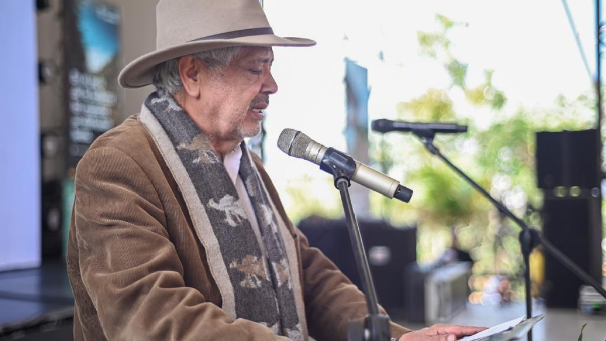 Foto | Luis Fernando Trejos | LA PATRIA   La cantante del grupo ChocQuib Town, Gloria Emilse Martínez Perea, más conocida como "Goyo", fue la encaragada de presentar la estrategia Colombia, el país de la belleza. 