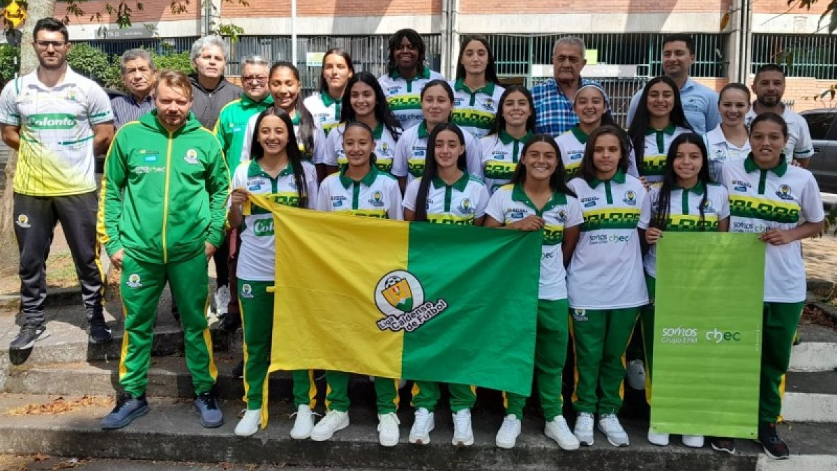El seleccionado de Caldas que jugará desde hoy el Zonal Nacional en Pereira. Busca una de las cuatro casillas a la siguiente fase.