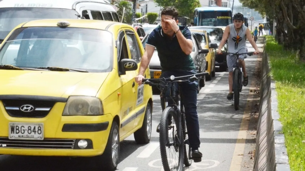 Día sin carro y sin moto voluntario en Manizales