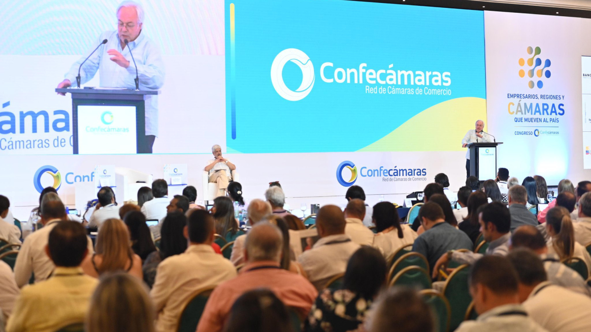 El congreso de Confecámaras se celebró en Cartagena entre el jueves y viernes de la semana pasada.
