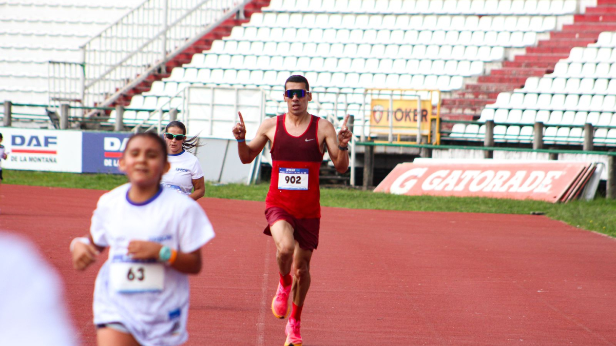  Juan Guillermo Osorio de Villamaría fue el ganador de los 15K.