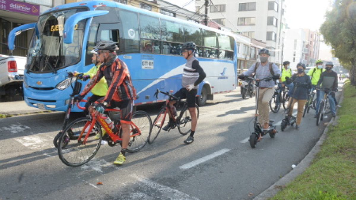 La del 28 de septiembre será la primera jornada voluntaria de Día sin Carro y sin Moto este año.