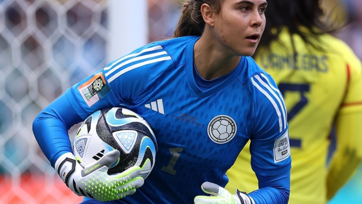 Catalina Pérez, jugadora del Werder Bremen y portera de la Selección Colombia femenina.