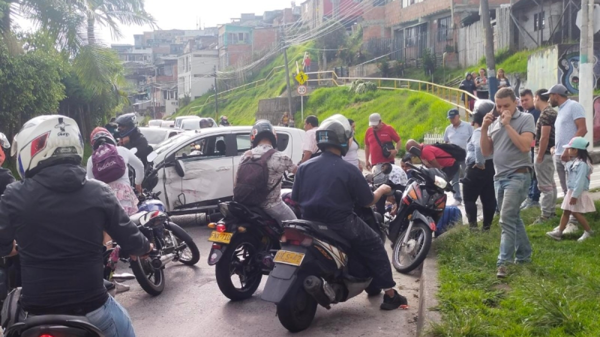 Accidente en Cervantes (Manizales)